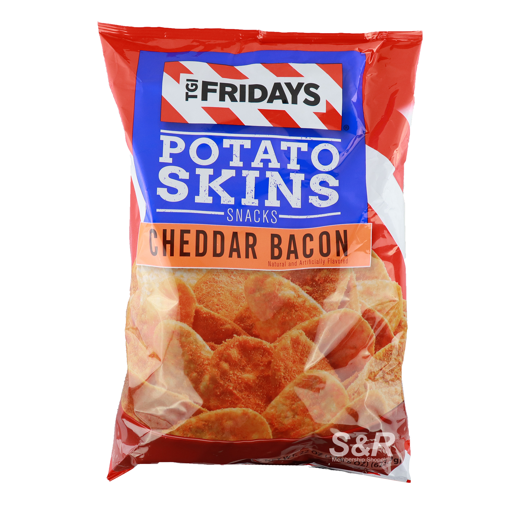 TGIF Potato Skins Cheddar Bacon 623.7g TGIF Potato Skins Cheddar Bacon 623.7g